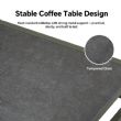 Ensemble de meubles d'extérieur 4 pièces avec table en verre - 11C03H