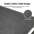 Ensemble de meubles d'extérieur 4 pièces avec table en verre - 11C03H