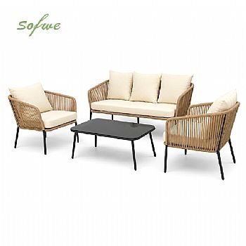 HF Patios Vente en Gros Directe d'Usine Salon de Jardin 4...