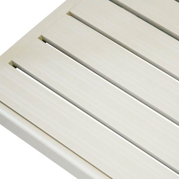 Chaise de salle à manger empilable avec accoudoirs - 11D11C