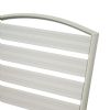 Chaise de salle à manger empilable avec accoudoirs - 11D11C