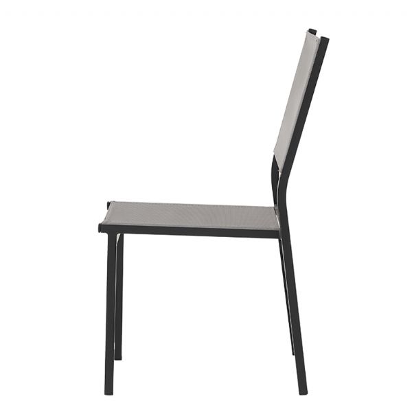 Chaise empilable en textilène sans accoudoirs - 11D11D