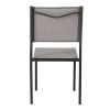 Chaise empilable en textilène sans accoudoirs - 11D11D