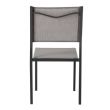 Chaise empilable en textilène sans accoudoirs - 11D11D