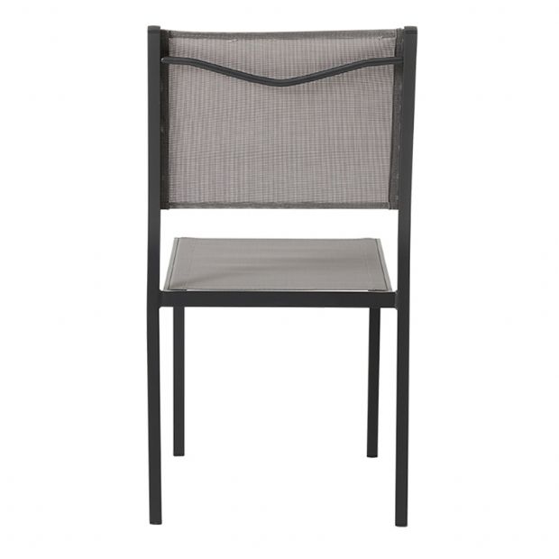 Chaise empilable en textilène sans accoudoirs - 11D11D