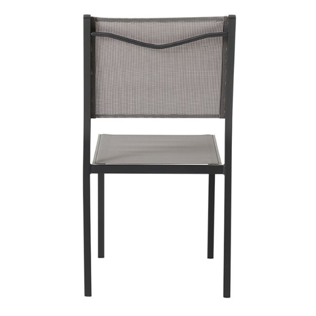 Chaise empilable en textilène sans accoudoirs - 11D11D