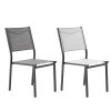 Chaise empilable en textilène sans accoudoirs - 11D11D