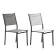 Chaise empilable en textilène sans accoudoirs - 11D11D