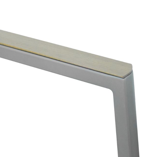 Fauteuil en aluminium pour salle à manger de jardin - 11D11E