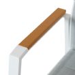 Fauteuil de salle à manger en aluminium rembourré en coton pour jardin - 11D11I