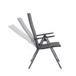 Fauteuil de salle à manger pliant en aluminium pour jardin - 11D11L