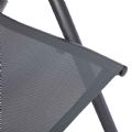 Fauteuil de salle à manger pliant en aluminium pour jardin - 11D11L