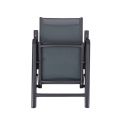 Fauteuil de salle à manger pliant en aluminium pour jardin - 11D11L