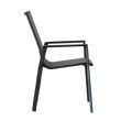 Fauteuil en aluminium pour patio, jardin ou balcon - 11D12D