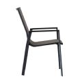 Fauteuil en aluminium pour patio, jardin ou balcon - 11D12D