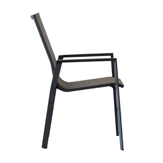 Fauteuil en aluminium pour patio, jardin ou balcon - 11D12D