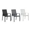 Fauteuil en aluminium pour patio, jardin ou balcon - 11D12D