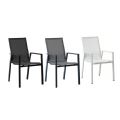 Fauteuil en aluminium pour patio, jardin ou balcon - 11D12D