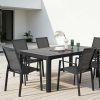 Fauteuil en aluminium pour patio, jardin ou balcon - 11D12D