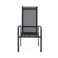 Chaise de salle à manger inclinable à dossier haut pour patio - 11D12J