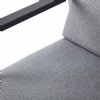 Fauteuil inclinable à dossier haut pour patio avec coussin en polyester filé - 11D12K
