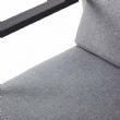 Fauteuil inclinable à dossier haut pour patio avec coussin en polyester filé - 11D12K
