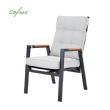 Fauteuil de salle à manger d'extérieur avec dossier réglable - 11D27D