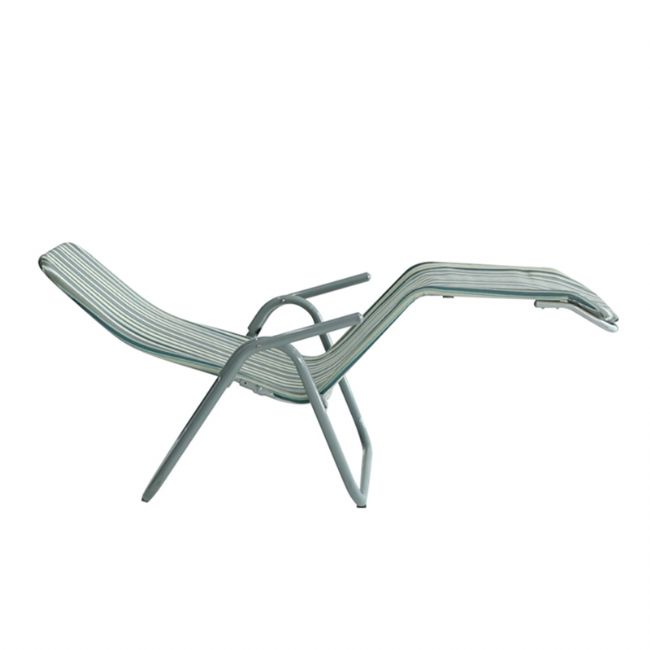 Fauteuil en acier avec accoudoirs incurvés - 11D14A