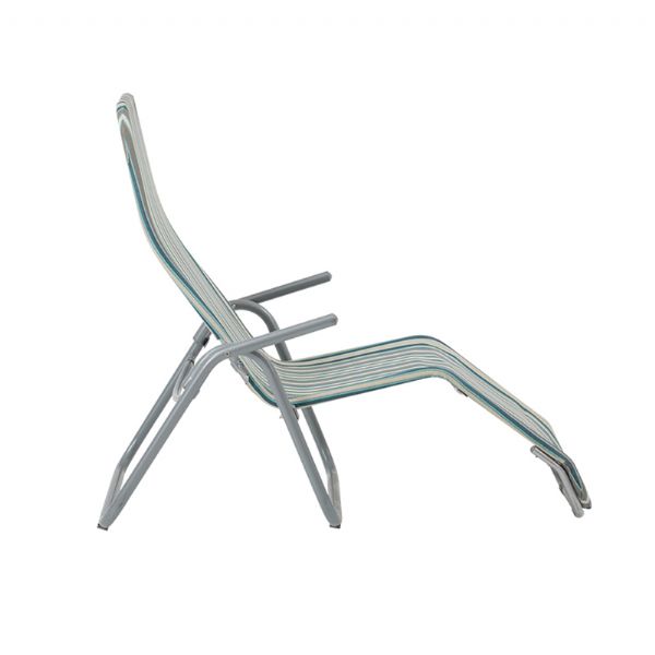 Fauteuil en acier avec accoudoirs incurvés - 11D14A