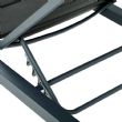 Fauteuil inclinable réglable en aluminium - 11D14B