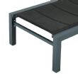 Fauteuil inclinable réglable en aluminium - 11D14B