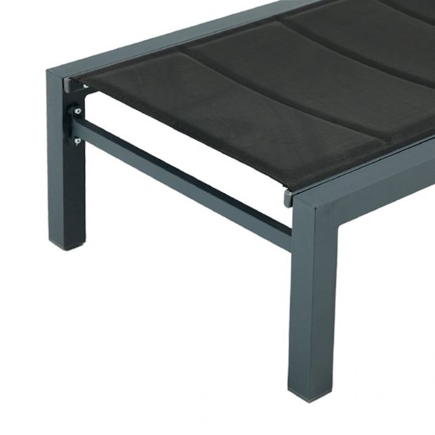Fauteuil inclinable réglable en aluminium - 11D14B