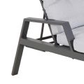 Fauteuil inclinable réglable à lattes en aluminium - 11D14C
