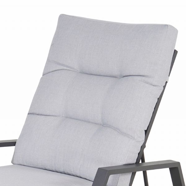 Fauteuil inclinable réglable à lattes en aluminium - 11D14C