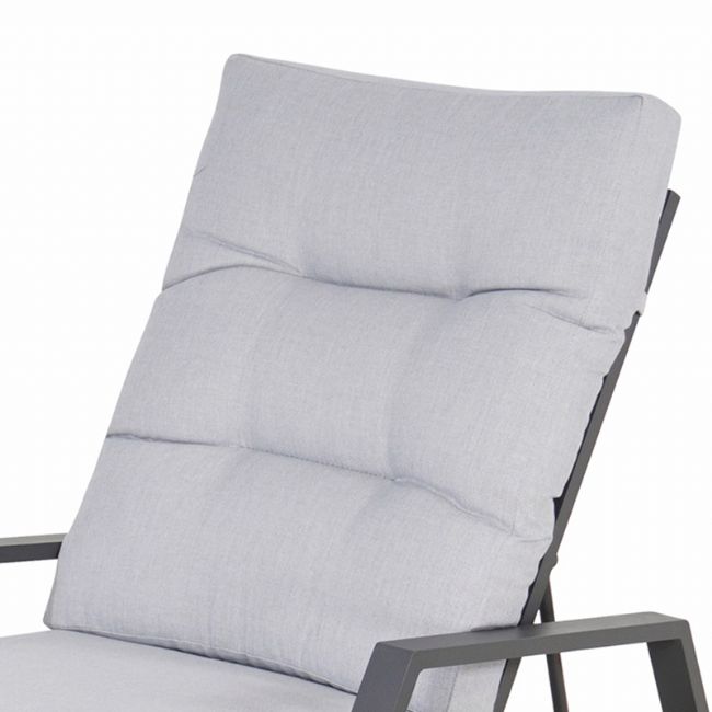 Fauteuil inclinable réglable à lattes en aluminium - 11D14C