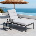 Fauteuil inclinable réglable à lattes en aluminium - 11D14C