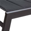 Fauteuil inclinable réglable Textilène en aluminium avec intérieur en coton - 11D14D
