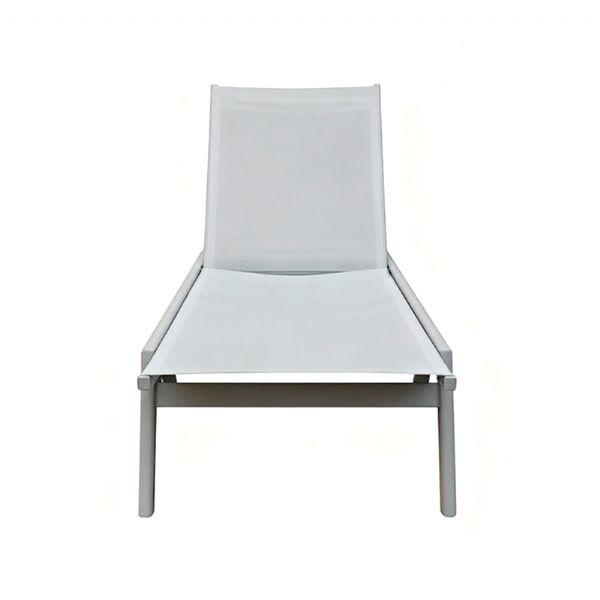 Fauteuil réglable en aluminium et textilène - 11D14F
