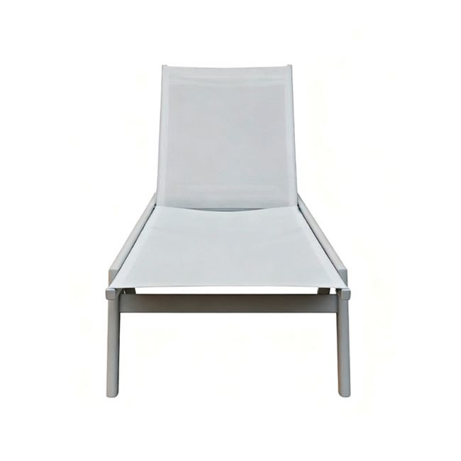 Fauteuil réglable en aluminium et textilène - 11D14F