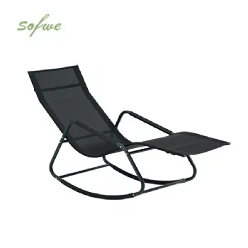 Fauteuil à bascule en fer