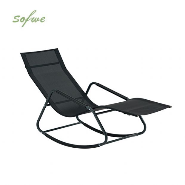 Fauteuil à bascule en fer - 11D14H