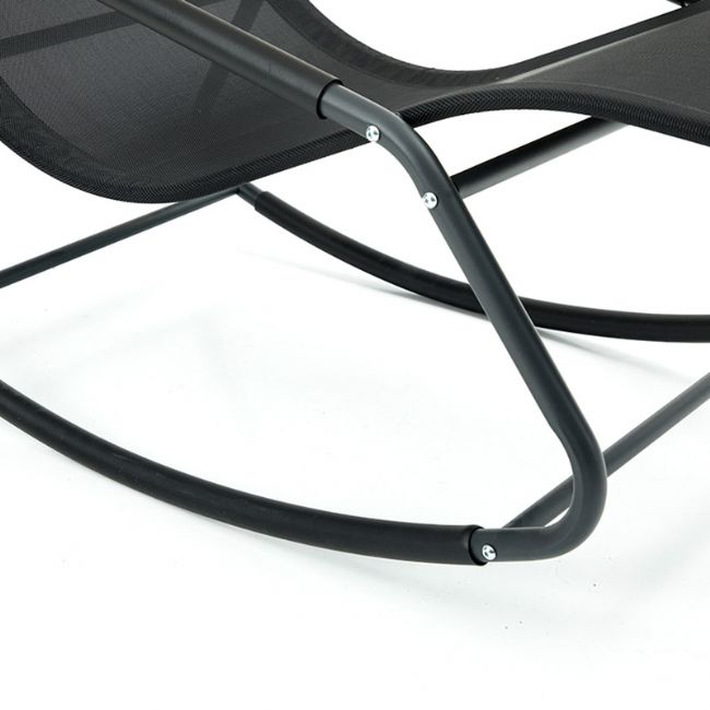 Fauteuil à bascule en fer - 11D14H