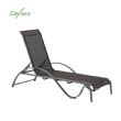 Fauteuil réglable en fer avec accoudoirs en forme de S - 11D14J