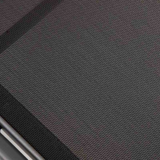 Fauteuil réglable en fer avec accoudoirs en forme de S - 11D14J