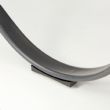 Fauteuil réglable en fer avec accoudoirs en forme de S - 11D14J