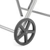 Fauteuil en aluminium Textilène avec roulettes et coussin - 11D14K