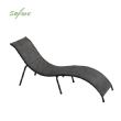 Fauteuil pliant en fer en forme de S - 11D14M