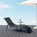 Fauteuil pliant en fer en forme de S - 11D14M