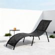 Fauteuil pliant en fer en forme de S - 11D14M