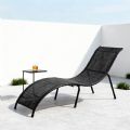 Fauteuil pliant en fer en forme de S - 11D14M